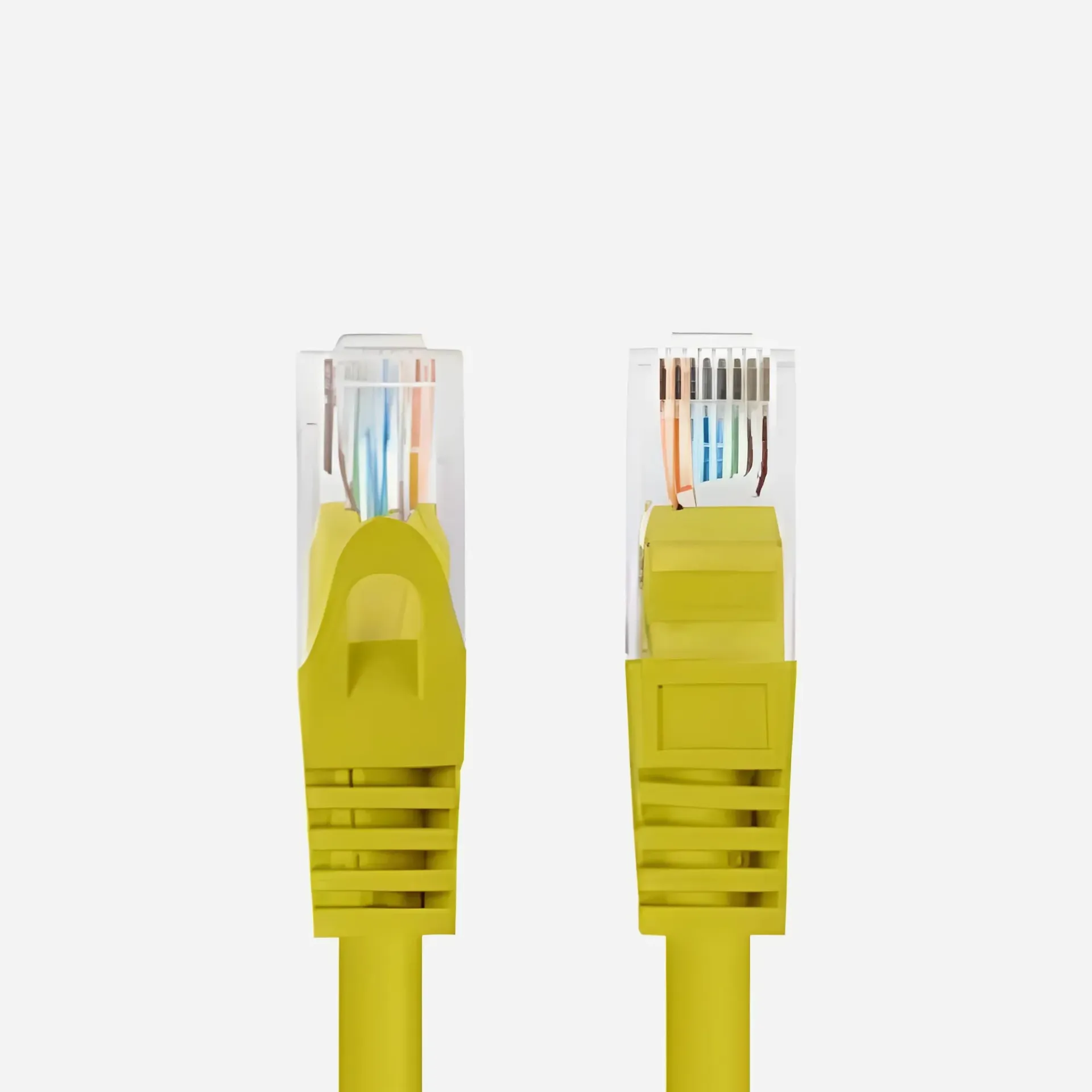 ProLink CAT6 Unshielded Patch Cord 3M LSZH Yellow – T568B Ethernet Cable