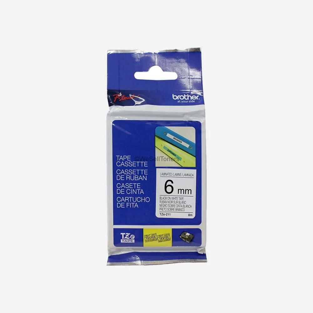 Ribbon Other Tape 6mm TZe-211 Compatible