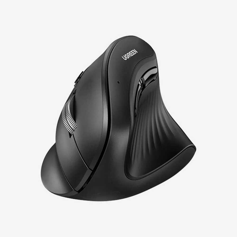 Ugreen Wireless Vertical Mouse - Black
