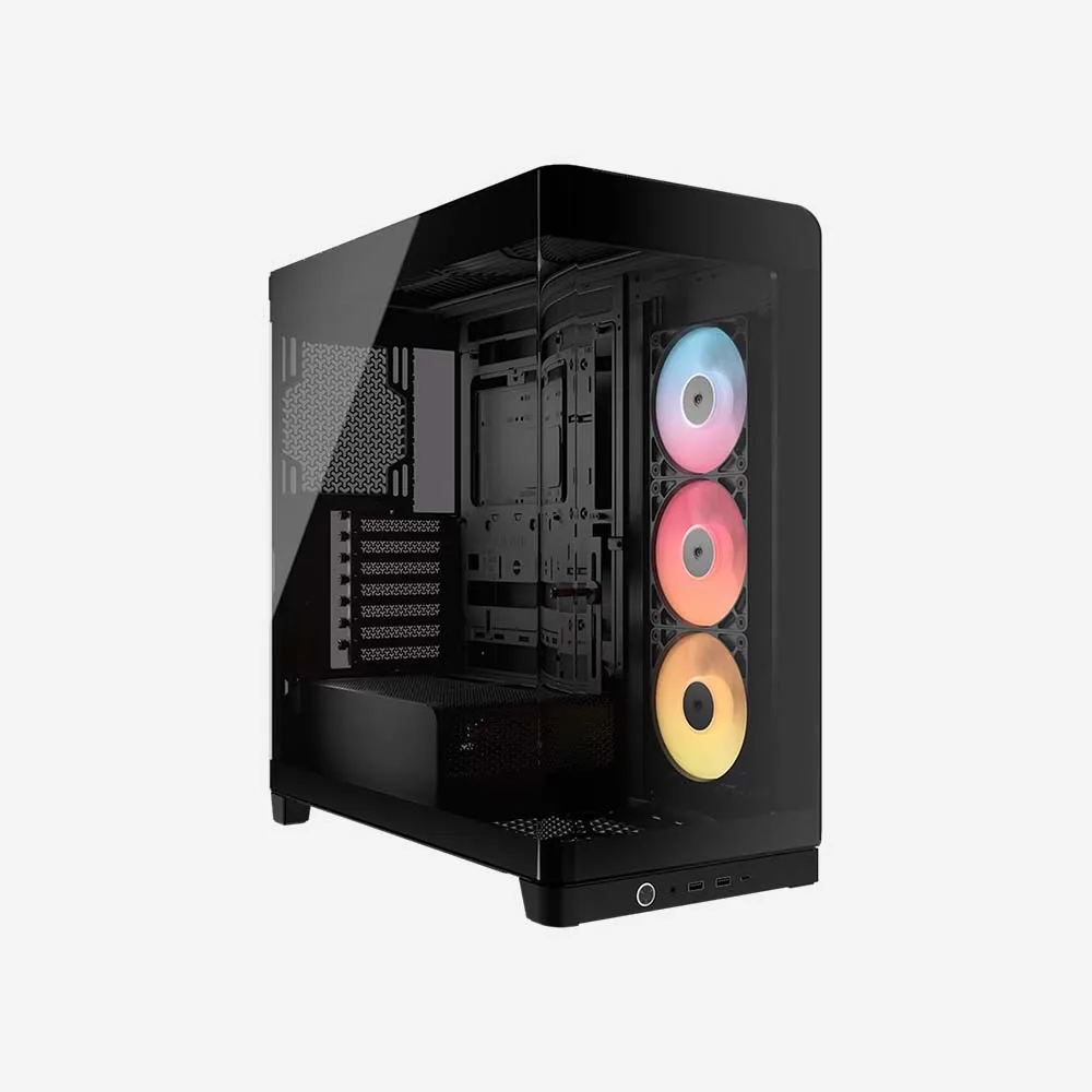 Corsair FRAME 4500X RS-R ARGB Panoramic Glass Mid Tower PC Case Black