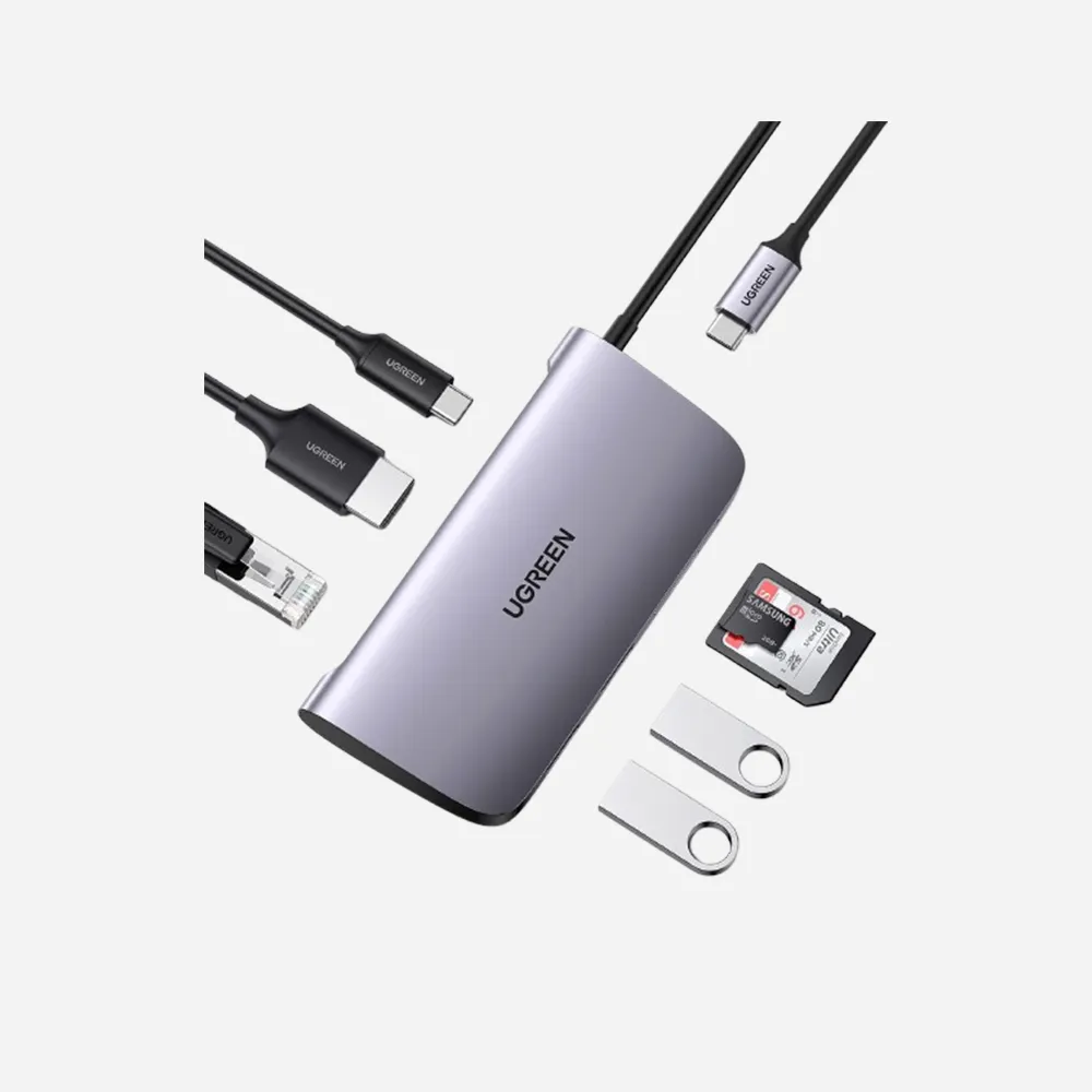 UGREEN 50852 7-in-1 USB-C Multifunction Hub Adapter