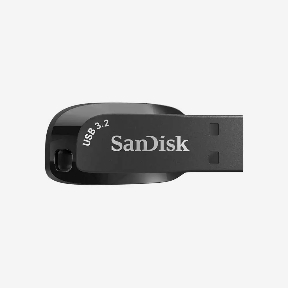SanDisk Ultra Shift USB 3.2 Gen 1 Flash Drive - 64GB (Black)