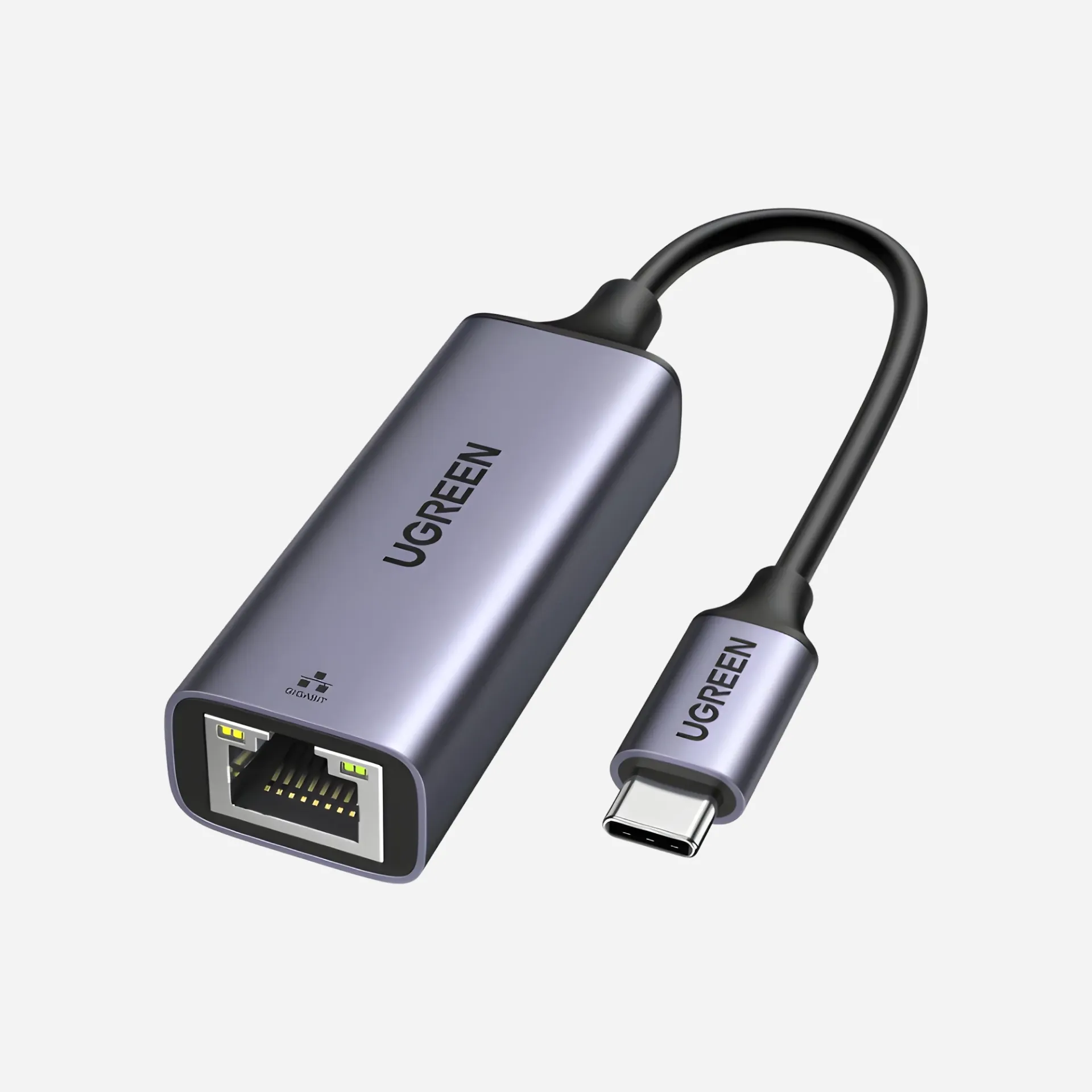UGREEN 50737 CM199 USB-C to Ethernet Adapter Gray