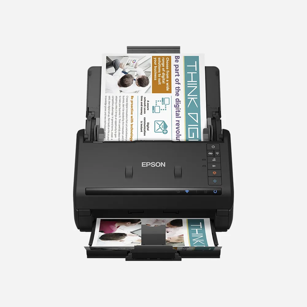 Epson WorkForce ES-500WII High Speed Duplex Document Scanner USB Wireless